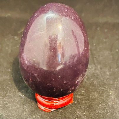 Lepidolite Egg #116