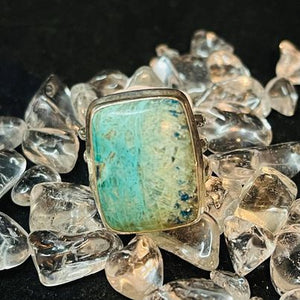 Sterling Silver Shattuckite Ring #121