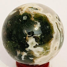 Load image into Gallery viewer, Moss Agate Sphere #2
