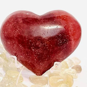 Strawberry Quartz Heart #151