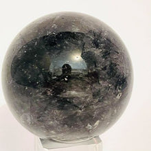 Load image into Gallery viewer, Black Tourmaline in Quartz Sphere #170
