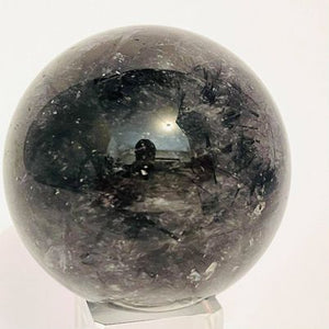 Black Tourmaline in Quartz Sphere #170