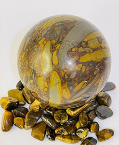 Bamboo Jasper Sphere #184