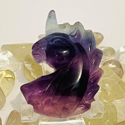 Rainbow Fluorite Unicorn #190