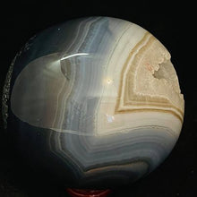 Load image into Gallery viewer, Agate Druzy Sphere #25
