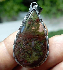 Moss Agate Pendant #175