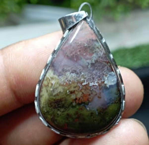 Moss Agate Pendant #101