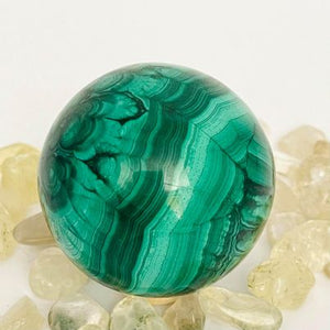 Malachite Sphere # 32