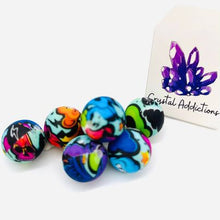 Load image into Gallery viewer, Beads - Silicone Printed 14mm
