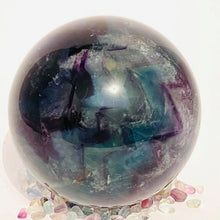 Load image into Gallery viewer, Rainbow Fluorite Sphere #33
