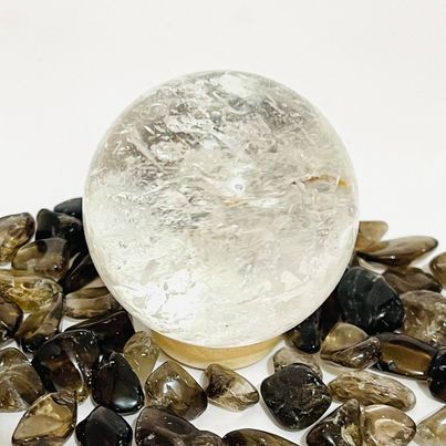 Clear Quartz Sphere # 34