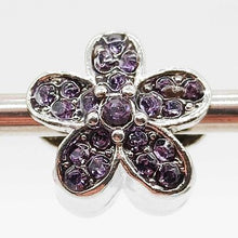 Load image into Gallery viewer, Pandora Inspired Charms - Silver Purple
