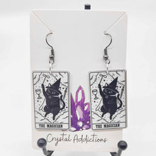 Load image into Gallery viewer, Tarot Cat Earrings
