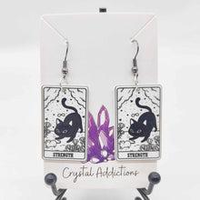 Load image into Gallery viewer, Tarot Cat Earrings
