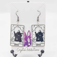 Load image into Gallery viewer, Tarot Cat Earrings
