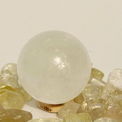 Milky Quartz Sphere #42