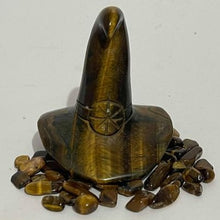Load image into Gallery viewer, Tiger&#39;s Eye Witches Hat # 46
