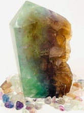 Load image into Gallery viewer, Rainbow Fluorite Point #47
