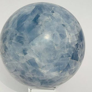 Blue Calcite Sphere #53