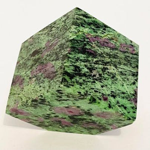 Ruby in Zoisite Standing Cube #6