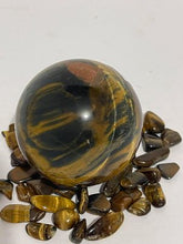 Load image into Gallery viewer, Blue Tiger&#39;s Eye Sphere #89
