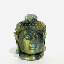 Load image into Gallery viewer, Labradorite Buddha Head #90
