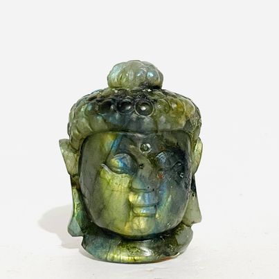 Labradorite Buddha Head #90