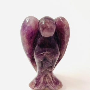 Chevron Amethyst Angel #108