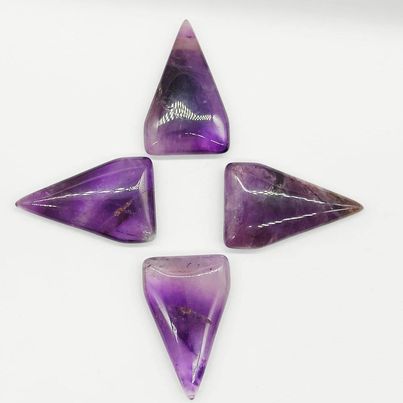 Amethyst Triangles