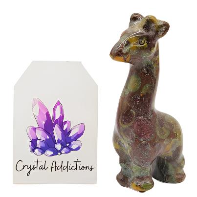 Bamboo Jasper Giraffe # 173