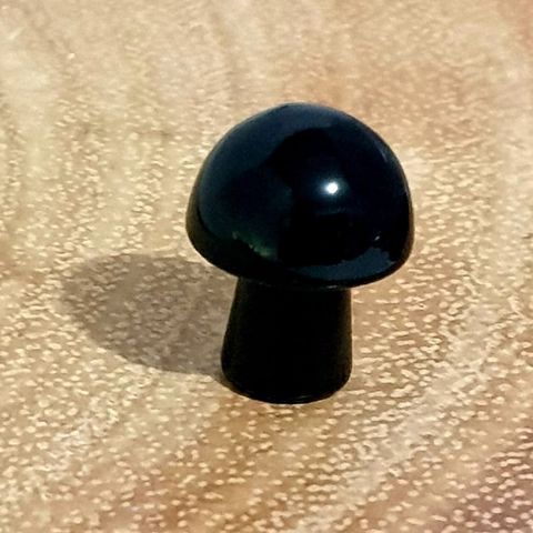 Black Obsidian Mini Mushroom