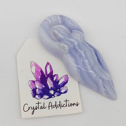 Blue Lace Agate Goddess # 7