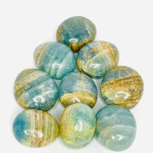 Load image into Gallery viewer, Blue Onyx Small Palmstone
