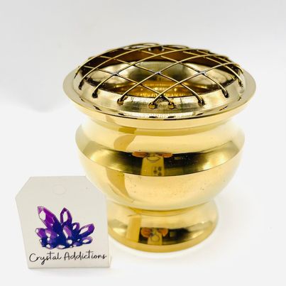 Brass Resin and Charcoal Burner
