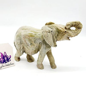 Butter Jade Elephant # 103