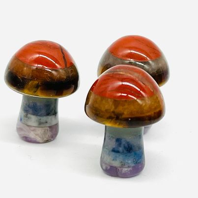 Chakra Mini Mushrooms