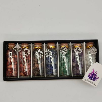 Chakra Wish Bottle Box Set