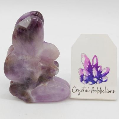 Chevron Amethyst Fairy # 87