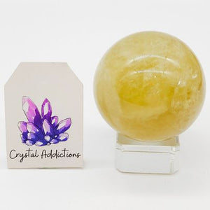 Citrine Sphere # 132