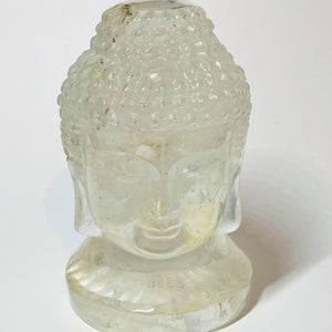 Clear Quartz Buddha Head # 184