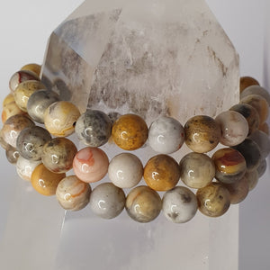 Crazy Lace Agate Bracelet