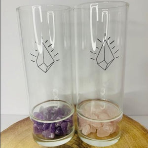 Crystal Drinking Glasses Set