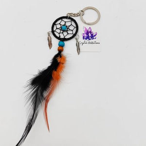 Dreamcatcher Feather Keyring