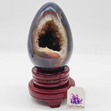 Load image into Gallery viewer, Agate Druzy Egg # 72

