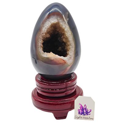 Agate Druzy Egg # 72