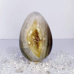 Agate Druzy Egg #179