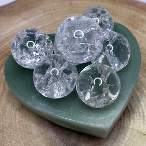 Fire & Ice Quartz Mini Spheres