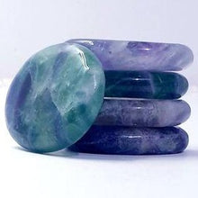 Load image into Gallery viewer, Rainbow Fluorite Thumbstone
