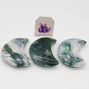 Moss Agate Moons