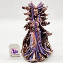 Load image into Gallery viewer, Goddess Wolf Resin Statue
